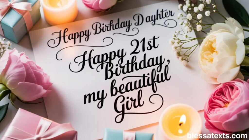 21st Birthday Wishes for Daughter