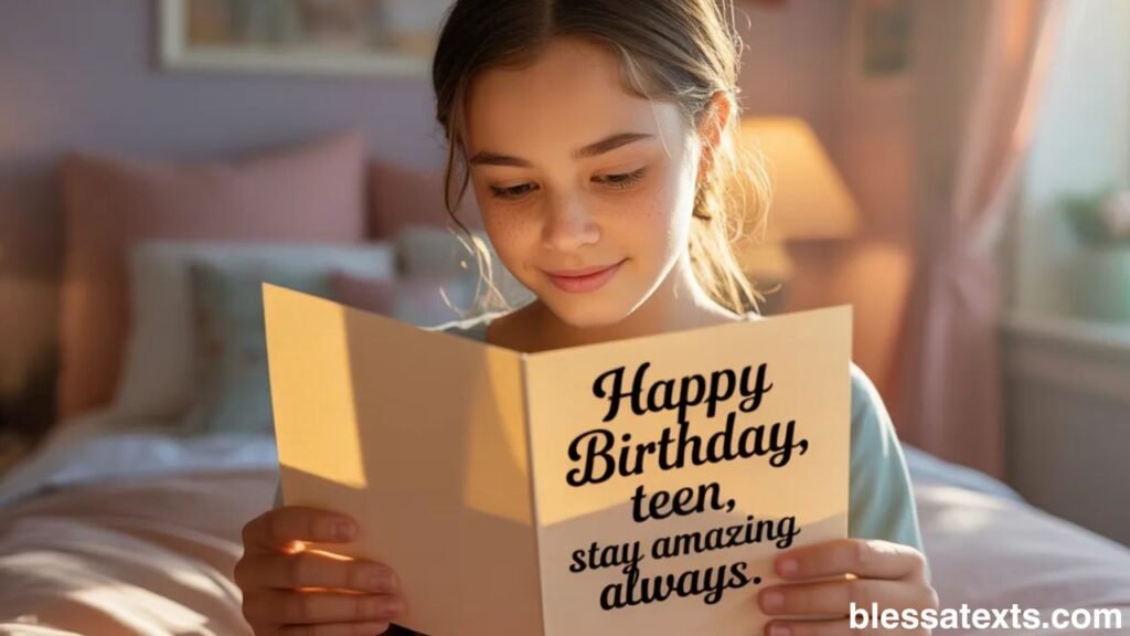 Teenage Birthday Wishes