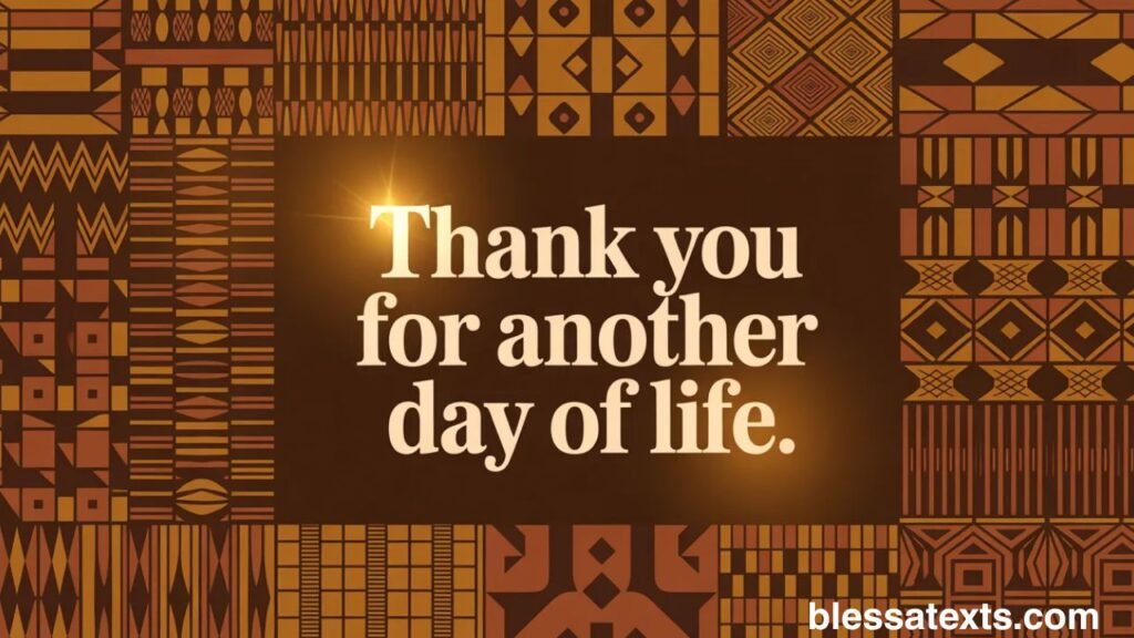African American Thursday Blessings 