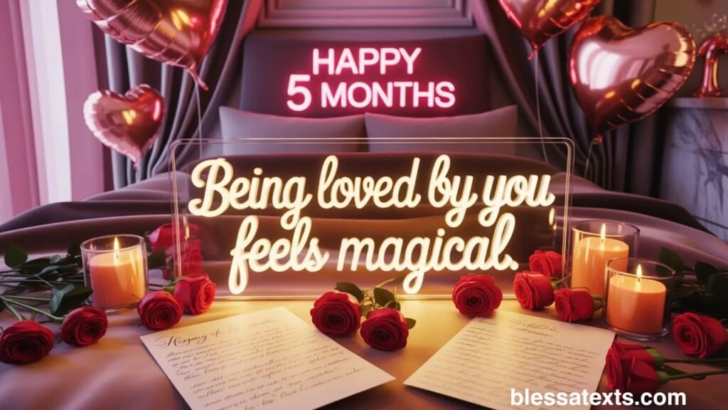 Heartfelt 5 Month Anniversary Wishes 