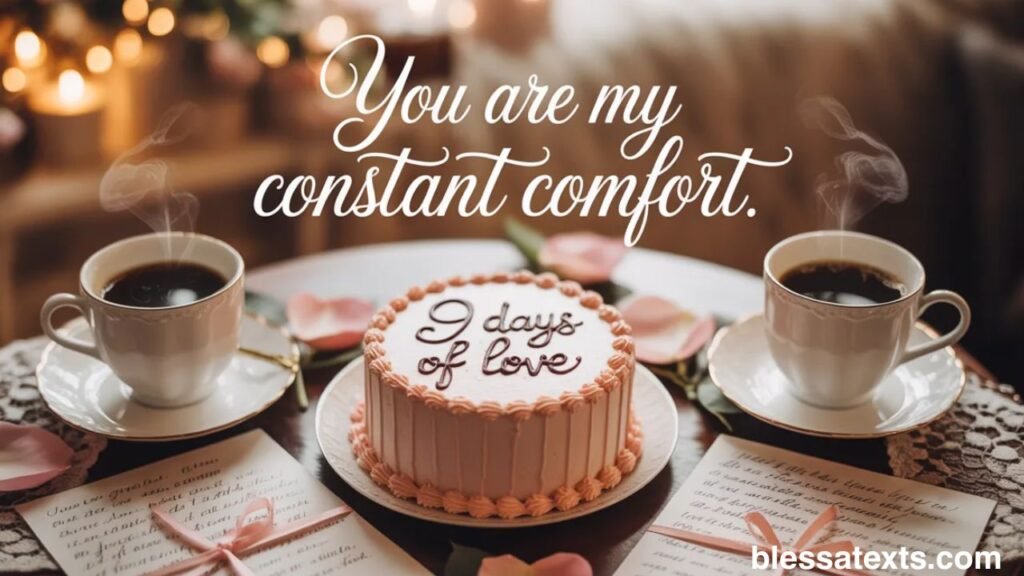 Heartfelt 9th day of marriage wishes