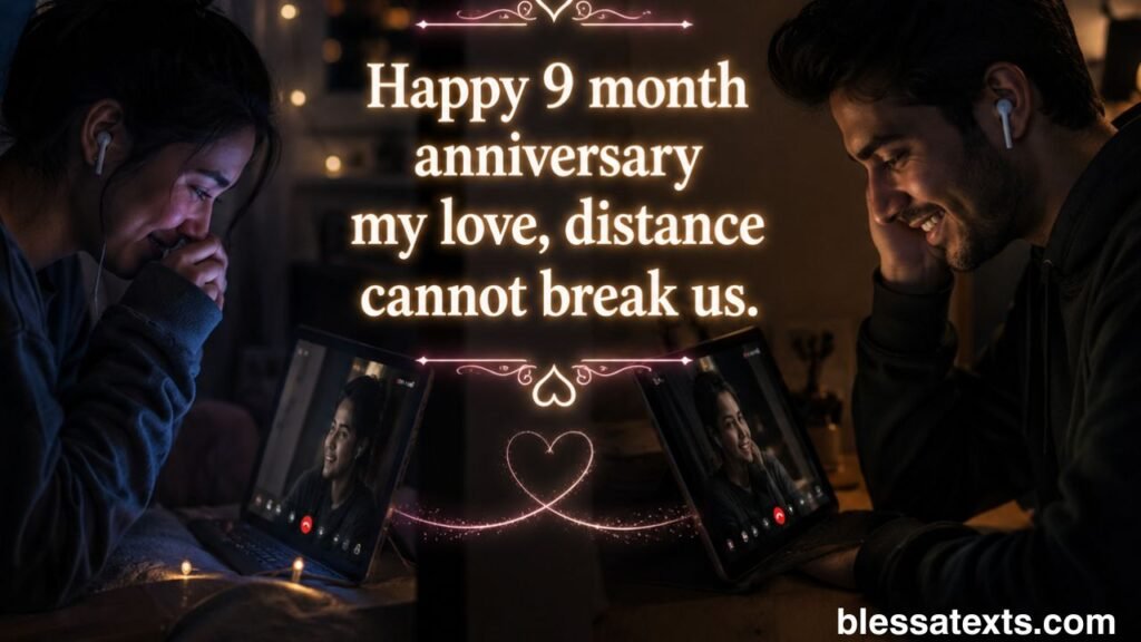Heartfelt 9 Month Anniversary Wishes
