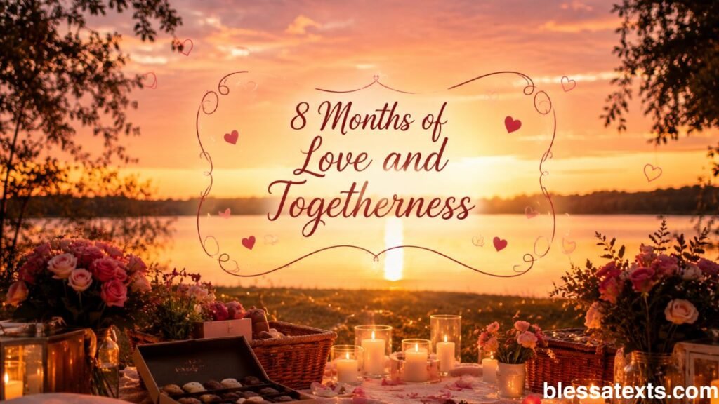 Heartfelt 8 Month Anniversary Wishes