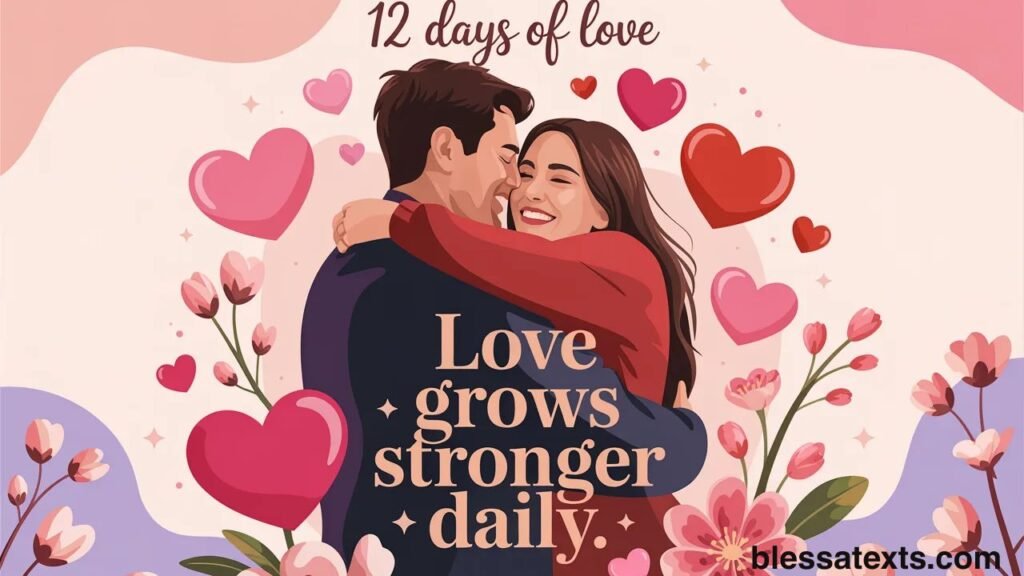 Heartfelt 12th Day of Marriage Wishes