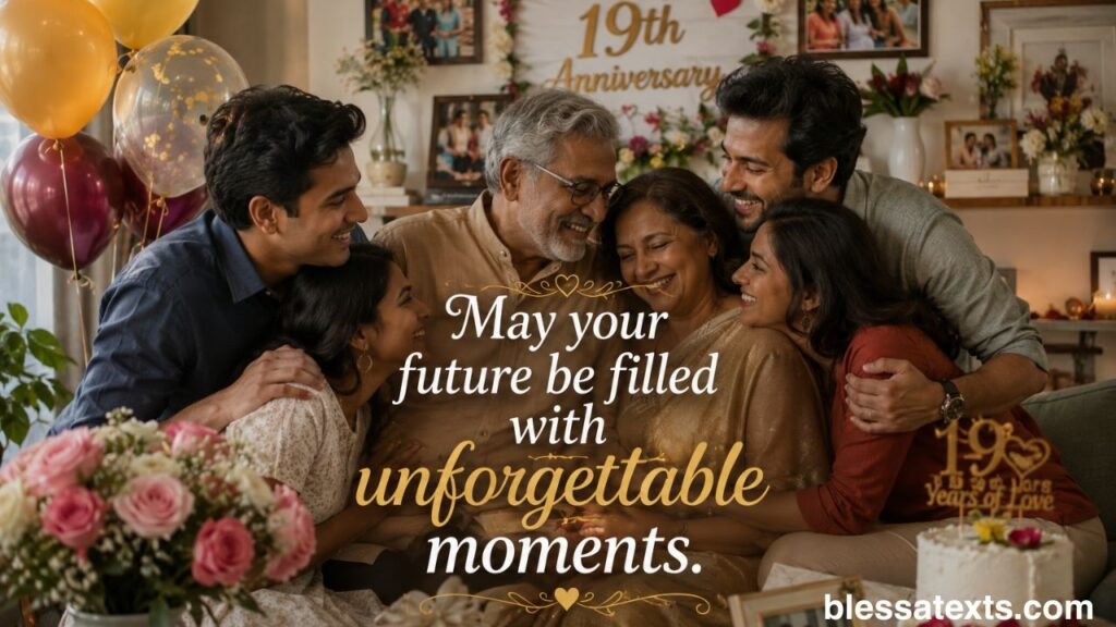 Heartfelt 19th Anniversary Wishes