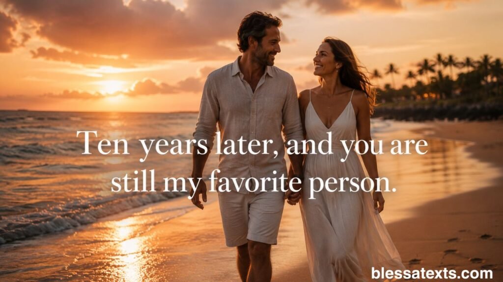 Heartfelt 10th Anniversary Wishes