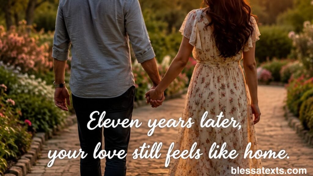 Heartfelt 11th Anniversary Wishes
