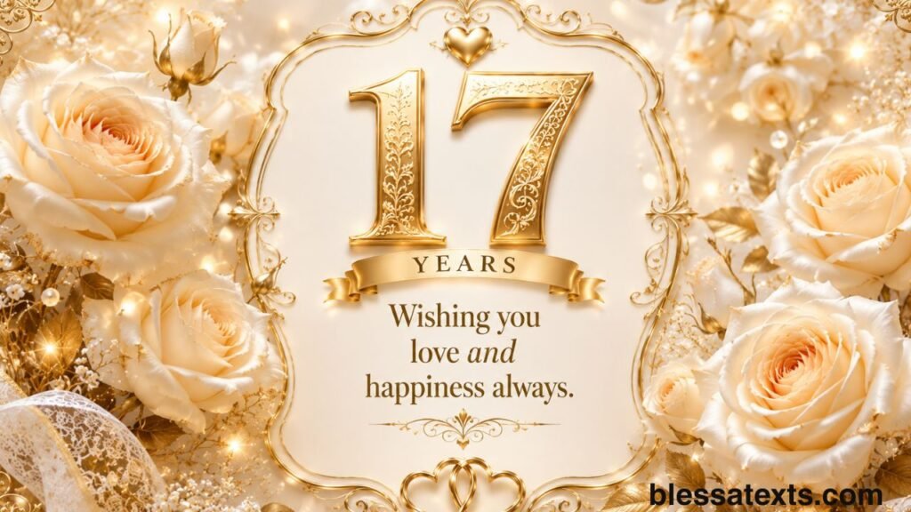 Heartfelt 17th Anniversary Wishes