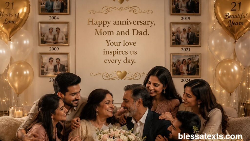 Heartfelt 21st Anniversary Wishes