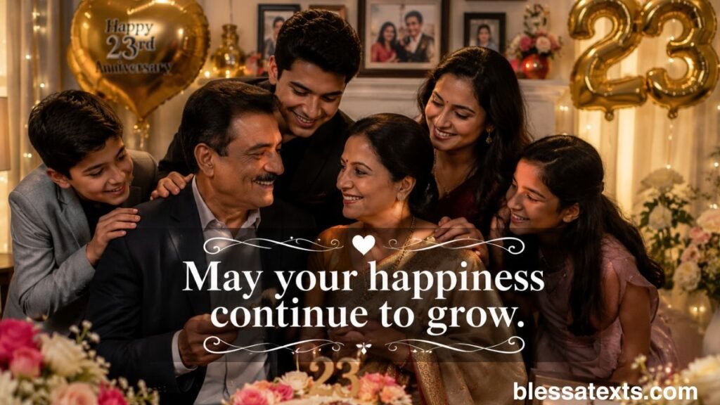Heartfelt 23rd Anniversary Wishes 