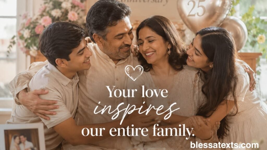 Heartfelt 25th Anniversary Wishes