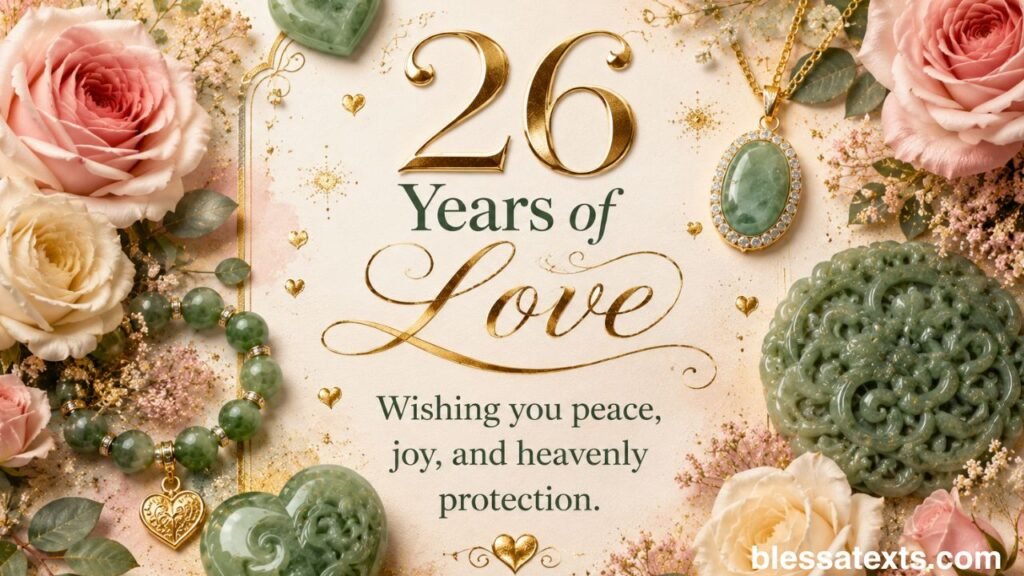 Heartfelt 26th Anniversary Wishes 