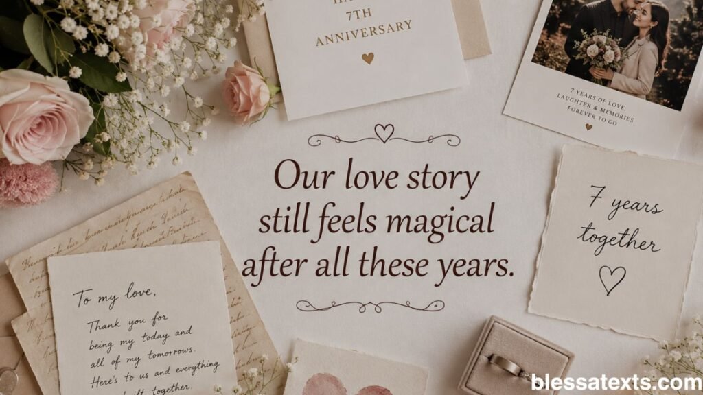  Heartfelt 7th Anniversary Wishes