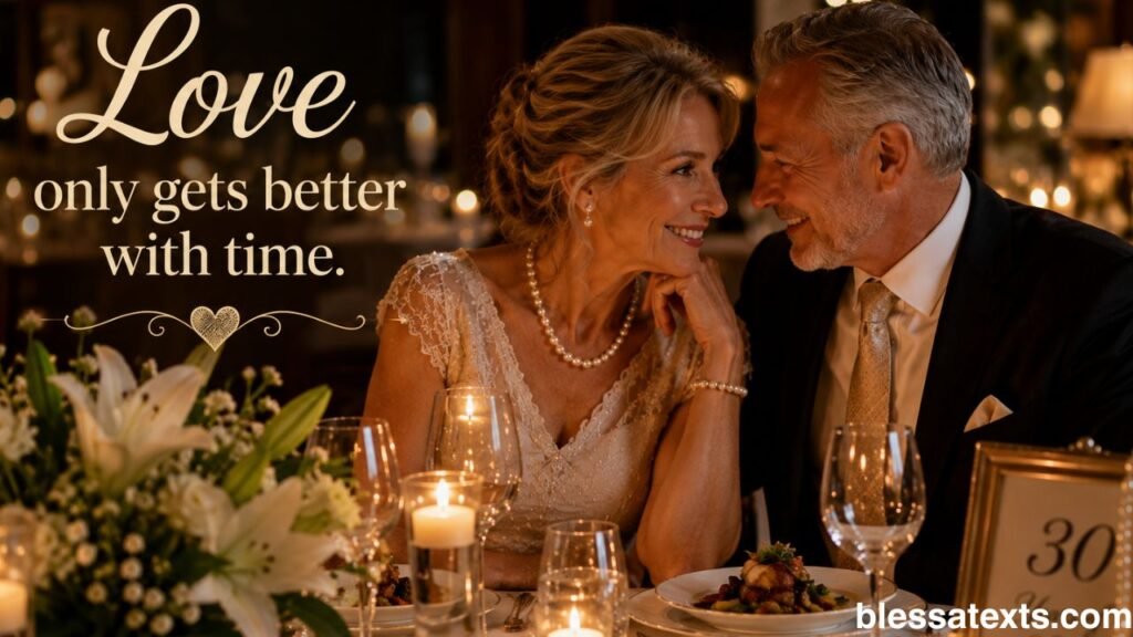 Heartfelt 30th Anniversary Wishes