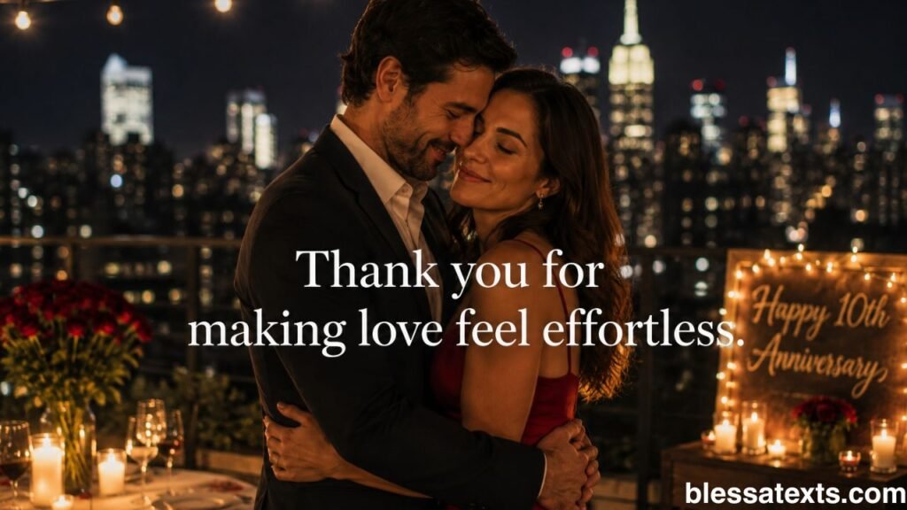 Heartfelt 10th Anniversary Wishes