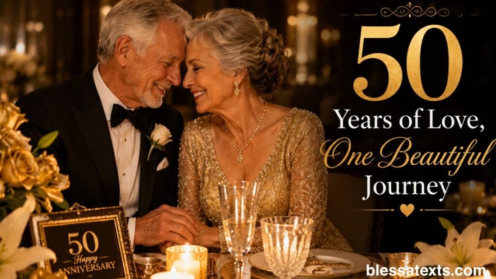  Happy 50th Anniversary Wishes