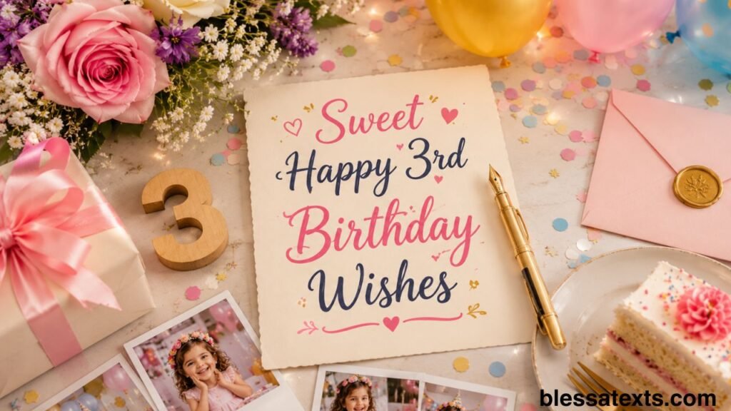 Happy 3rd Birthday Wishes