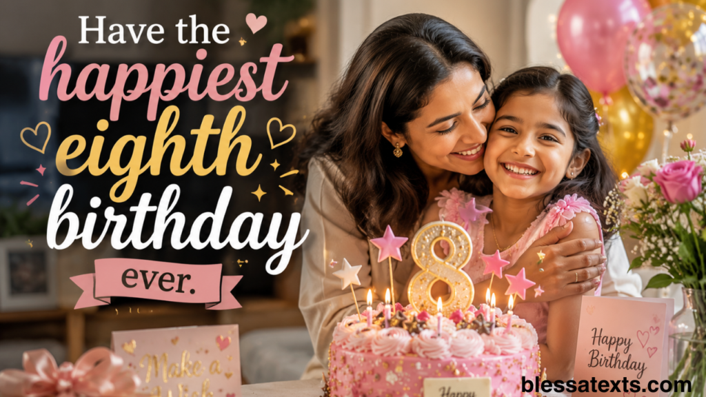 Happy 8th Birthday Wishes