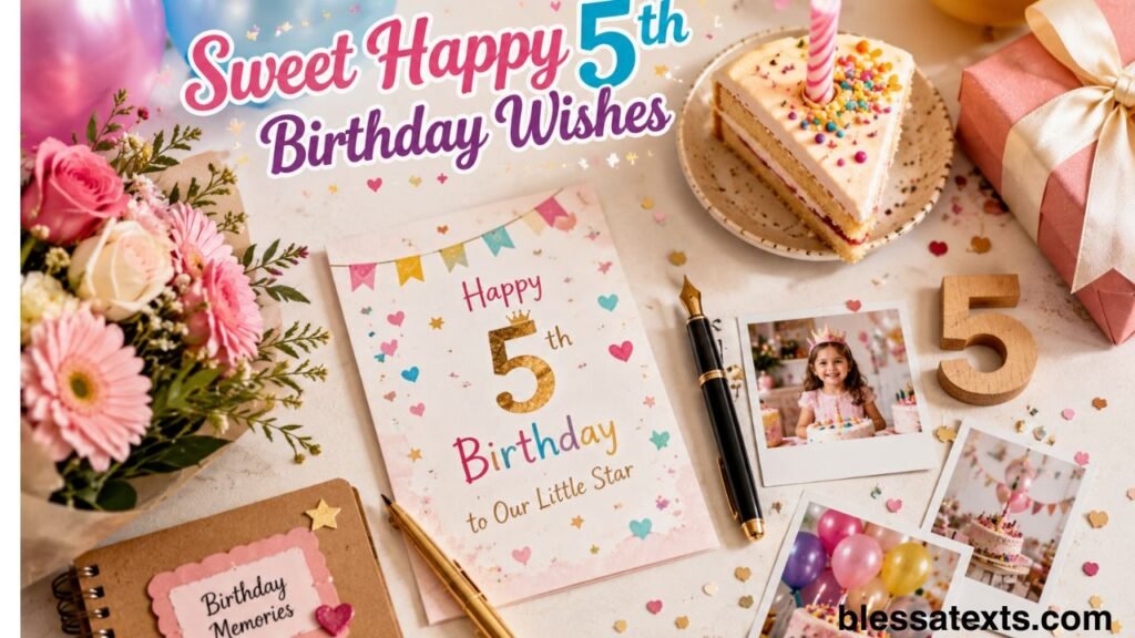 Happy 5th Birthday Wishes