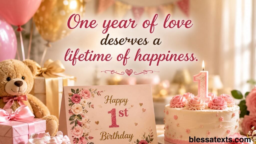 Happy First Birthday Wishes