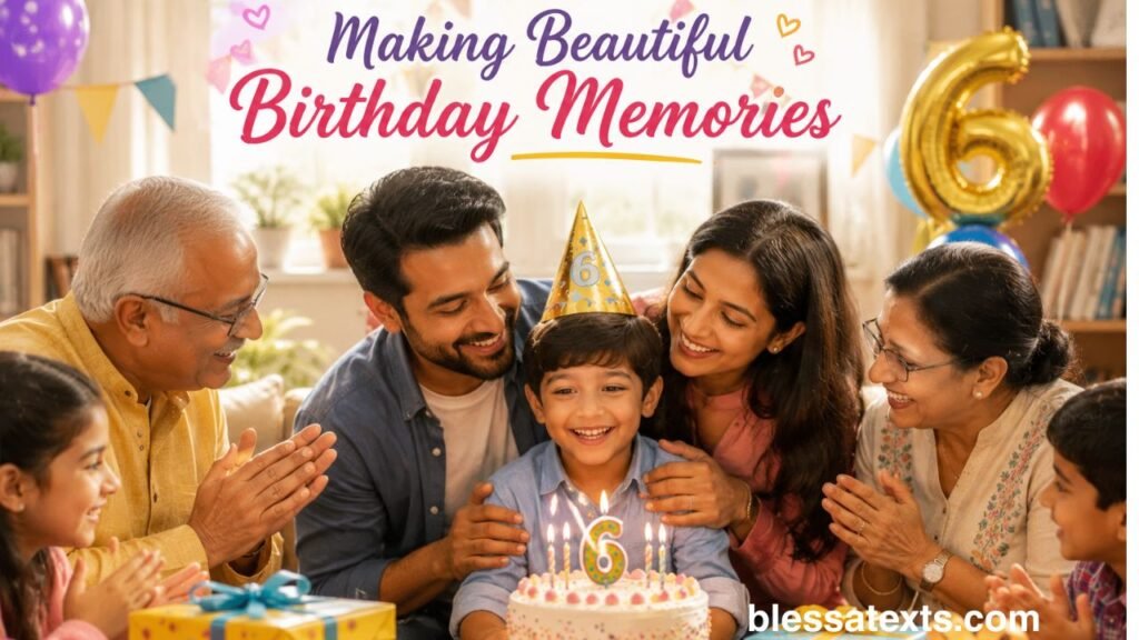 Happy 6th Birthday Wishes