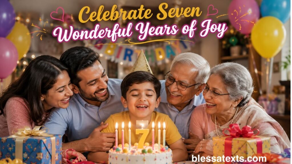 Happy 7th Birthday Wishes 