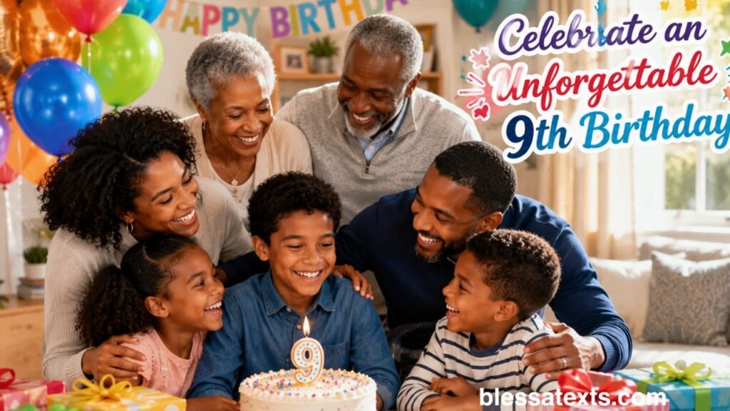 Happy 9th Birthday Wishes