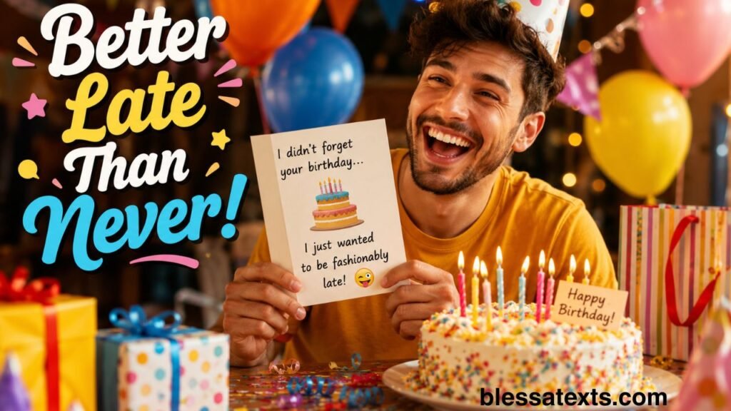 Happy Belated Birthday Wishes