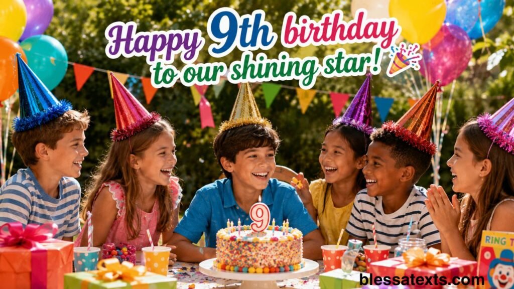 Happy 9th Birthday Wishes