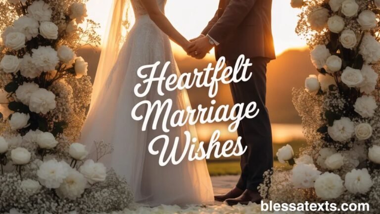 Heartfelt Marriage Wishes