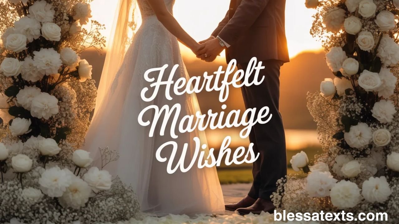 Heartfelt Marriage Wishes