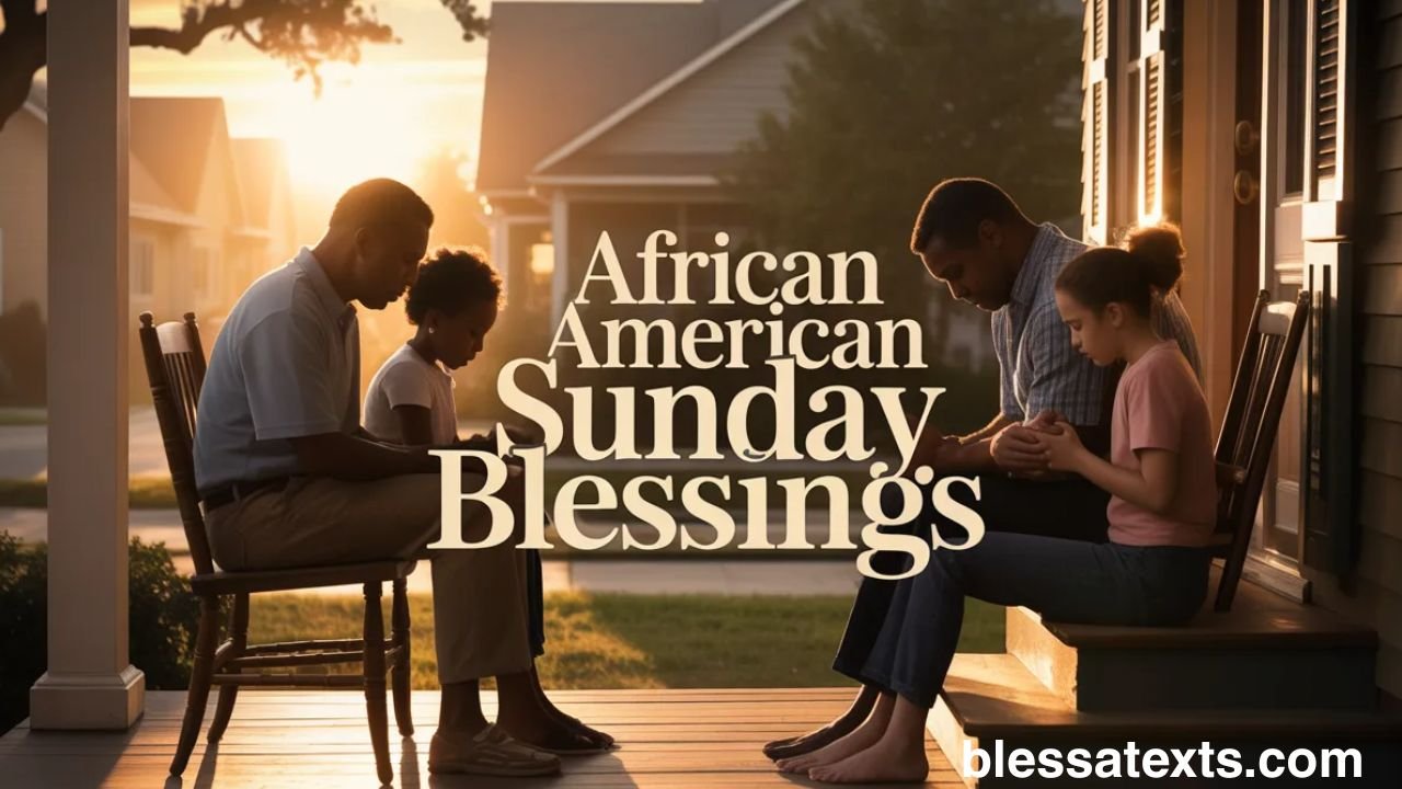 African American Sunday Blessings