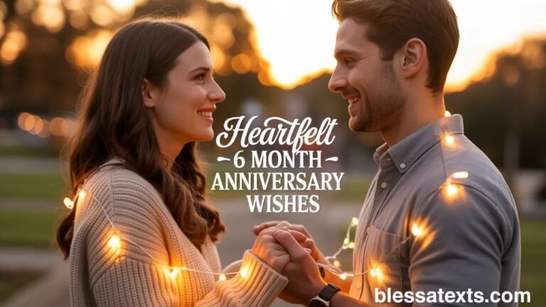 Heartfelt 6 Month Anniversary Wishes