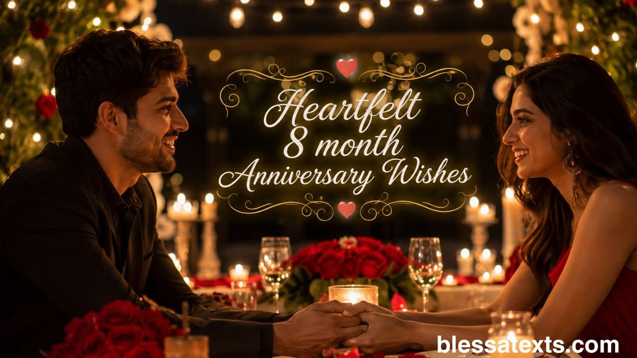 Heartfelt 8 Month Anniversary Wishes