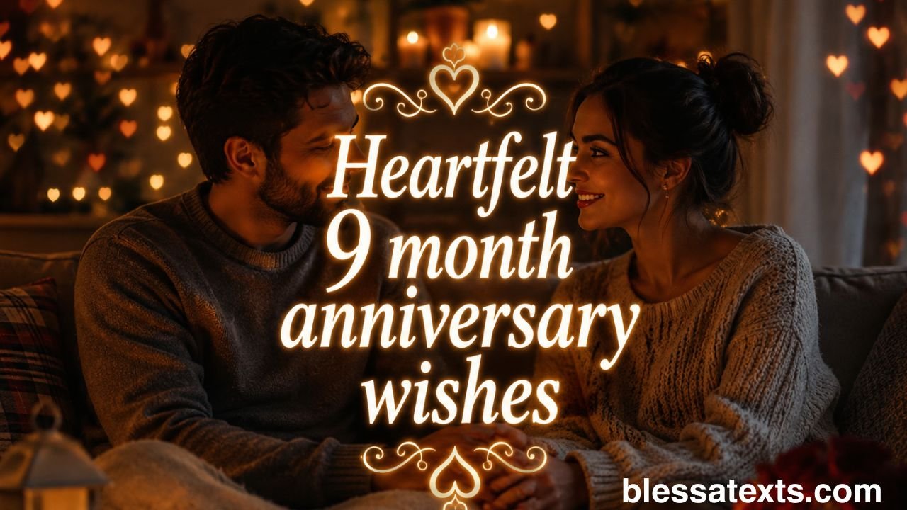 Heartfelt 9 Month Anniversary Wishes