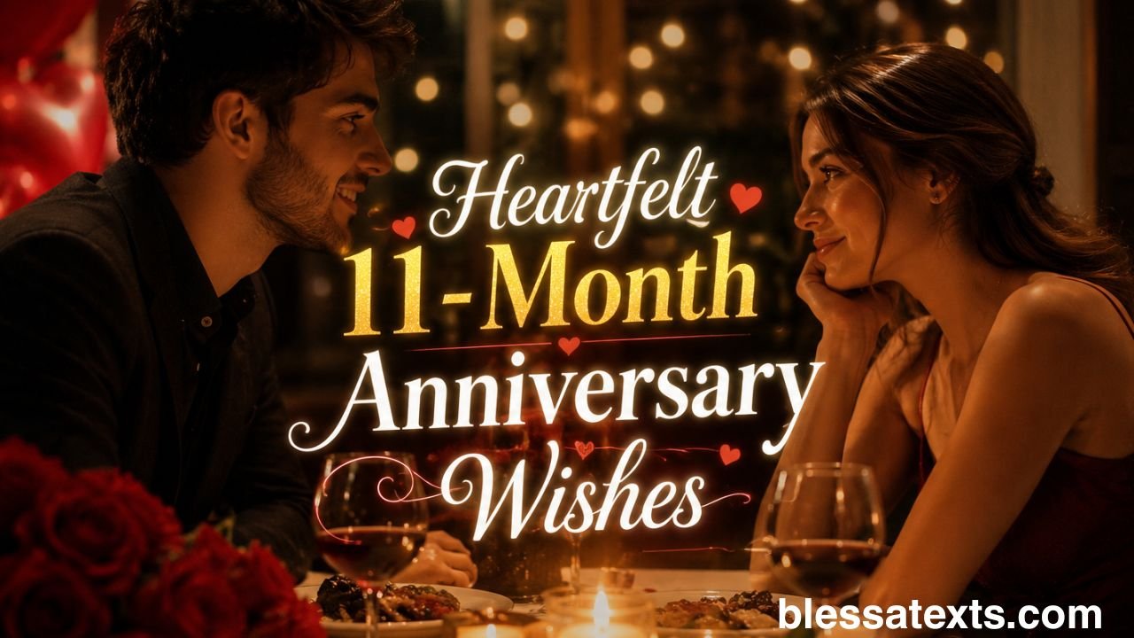 Heartfelt 11-Month Anniversary Wishes