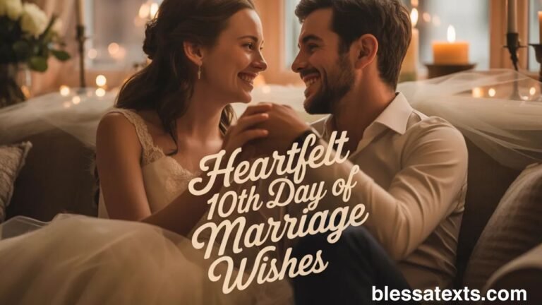 Heartfelt 10th Day Marriage Wishes