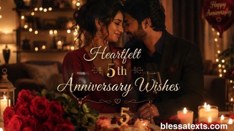 Heartfelt 5th Anniversary Wishes
