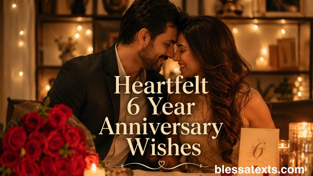 Heartfelt 6 Year Anniversary Wishes