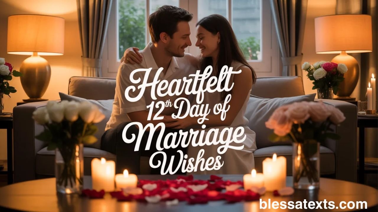 Heartfelt 12th Day of Marriage Wishes