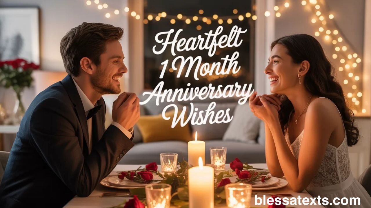 Heartfelt 1 Month Marriage Anniversary Wishes