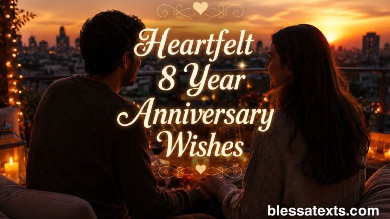 Heartfelt 8th Anniversary Wishes