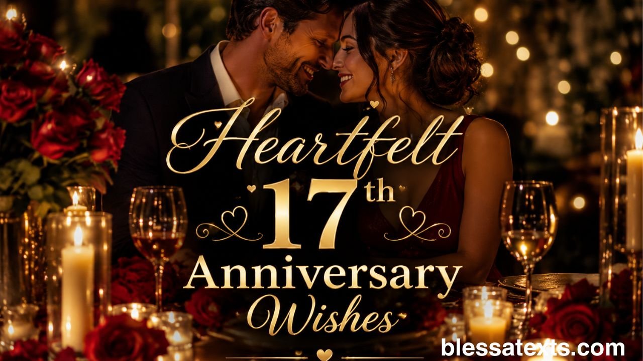 Heartfelt 17th Anniversary Wishes