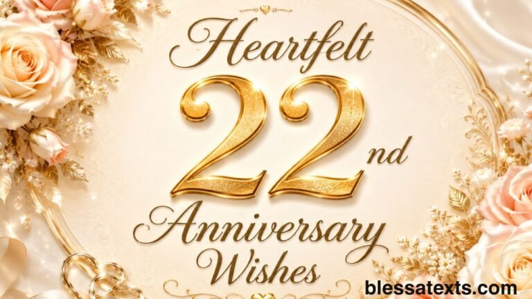 Heartfelt 22nd Anniversary Wishes