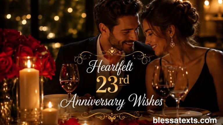 Heartfelt 23rd Anniversary Wishes