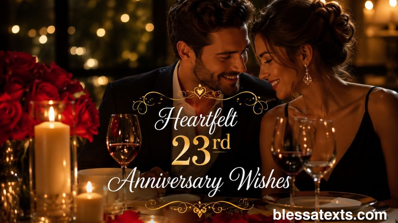 Heartfelt 23rd Anniversary Wishes