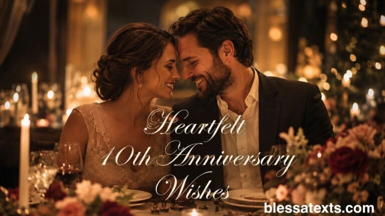 Heartfelt 10th Anniversary Wishes