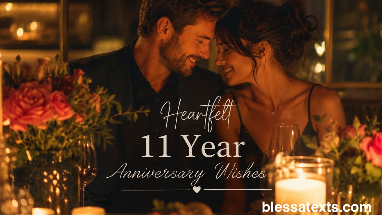 Heartfelt 11th Anniversary Wishes