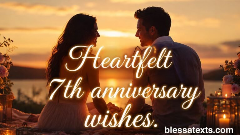 Heartfelt 7th Anniversary Wishes