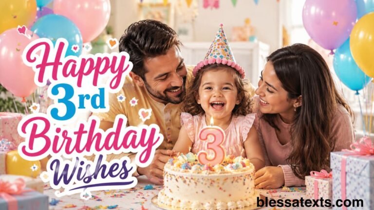 Happy 3rd Birthday Wishes